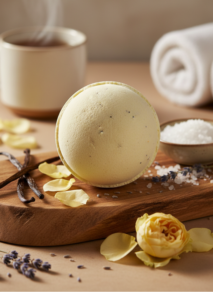 Jumbo Simply Vanilla Badebombe