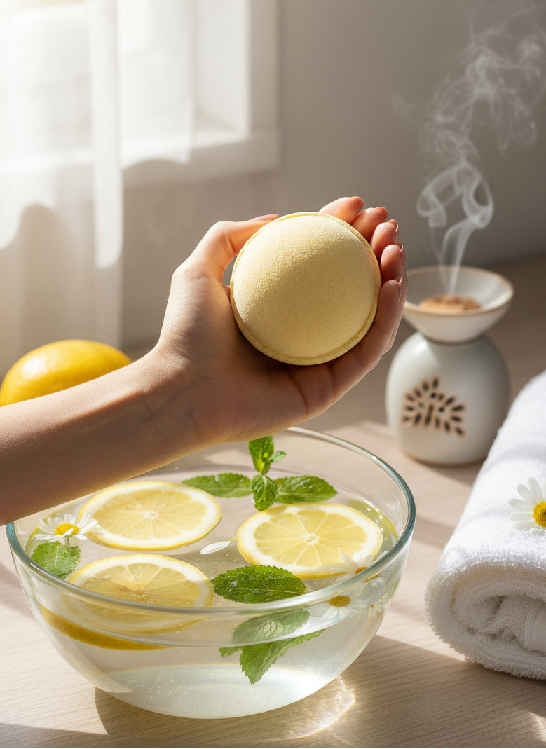 Jumbo Citrus Crush Badebombe