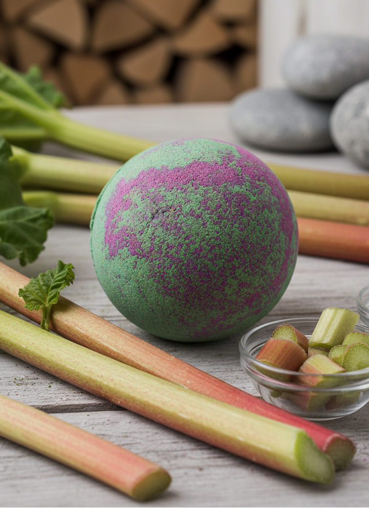 Jumbo Rabarber Badebombe