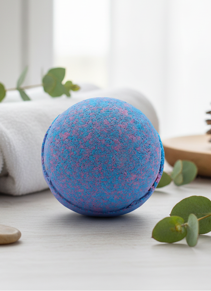 Jumbo Baby Powder Badebombe